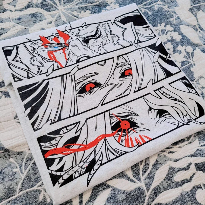 Photos of the Zenos shirt design -- it's on heather grey! i think this is my favourite design haha... the usage of red here is Mailing list is live! I'll use it to notify subscribers when my sh0p will go online, and also when I'll run restocks/preorders! Link below  