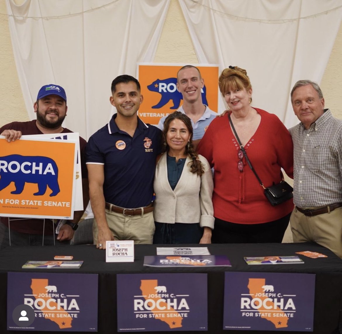 RyanDarsey's tweet photo. Went to the candidate meet and greet in Lakeside tonight. Yes, it was in one of the reddest areas of the county. But our Democrats showed up. @Joseph_C_Rocha showed up, Brian Jones per usual didn’t show up. We need someone who will show up for us. #VoteRocha #TeamRocha https://t.co/aLNjPXG1qa