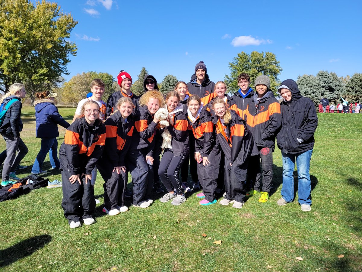 mkunwin's tweet photo. There was much to proud of today at districts. Fighting through crazy wind and giving their all. Our girls team qualified for state along with Dawson for the boys (6th). The boys came in 4th,Brayden 16th (both one away from qualifying). Proud of both of these teams! @OC_Knights https://t.co/Kw773HSutr