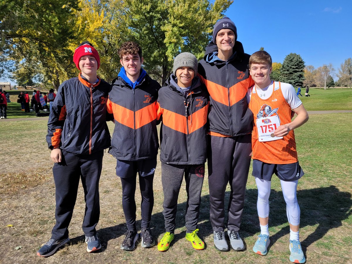 mkunwin's tweet photo. There was much to proud of today at districts. Fighting through crazy wind and giving their all. Our girls team qualified for state along with Dawson for the boys (6th). The boys came in 4th,Brayden 16th (both one away from qualifying). Proud of both of these teams! @OC_Knights https://t.co/Kw773HSutr