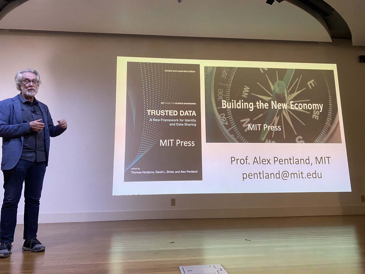 Amazing <a href="/UCBIDS/">BIDS - Berkeley Institute for Data Science</a> seminar by <a href="/alex_pentland/">Alex Pentland</a> on Building a New Economy: The Promise and Peril of Web 3