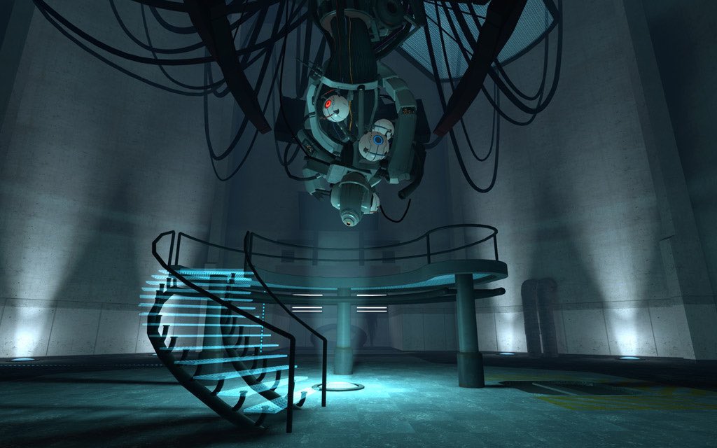 YoniBareket's tweet photo. @screencrushnews K.E.V.I.N. Is remarkably visually similar and behaves like the antagonist GLaDOS (Genetic Lifeform and Disk Operating System) from the Portal games. https://t.co/xJP83KEJWH