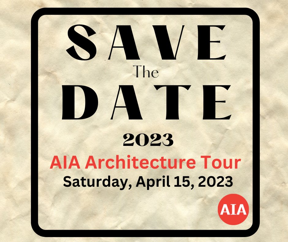 AIACOC's tweet photo. Mark your calendars! #archweek23 #aiatour23 https://t.co/upQLEEYiWi