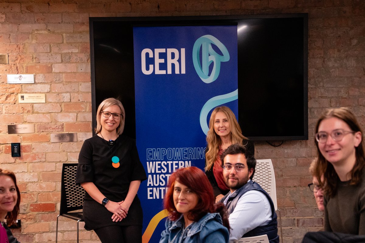 CERI__WA's tweet photo. It was exciting to hear from @vanessarauland as our October Guest Entrepreneur. Vanessa's passion lies at the intersection of sustainability, entrepreneurship and climate action. https://t.co/UKzb6PzASO