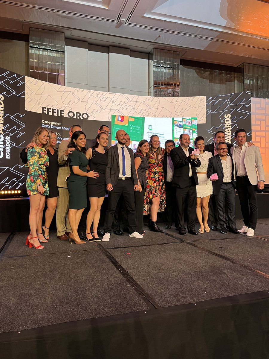 Effie Oro
Data Driven Media
Produbanco Grupo Promérica
Cuenta con consciencia, Cuenta Verde 
Agencia: BBDO - OMD Ecuador