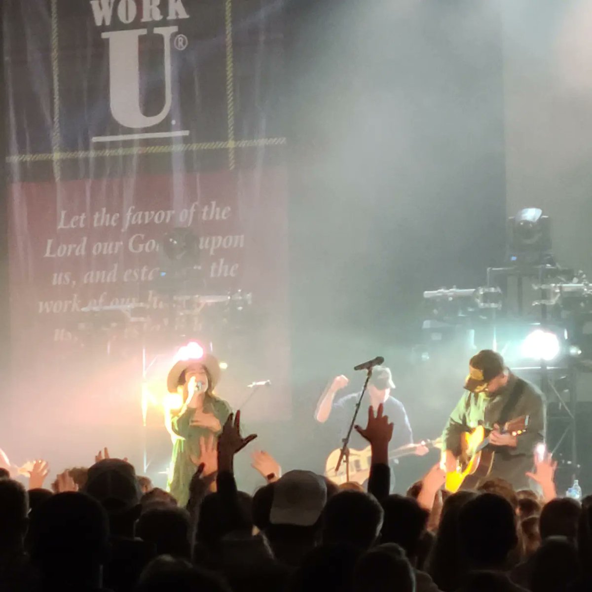coach_pent's tweet photo. Great day at C of O for the Inauguration of our new president, Dr. Brad Johnson. Full day of celebration, capped off with Kari Jobe and Cody Carnes in concert! Amazing time and blessed is an understatement!

#BobcatProud https://t.co/Wf593wLiY6
