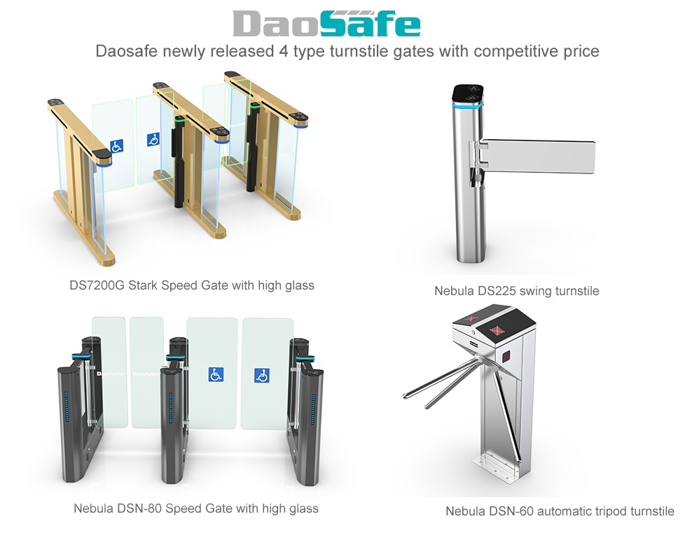 Daosafe new turnstile design:

Speed gate
Swing turnstile
Tripod turnstile 
#turnstile
#speedgate
#accesscontrol