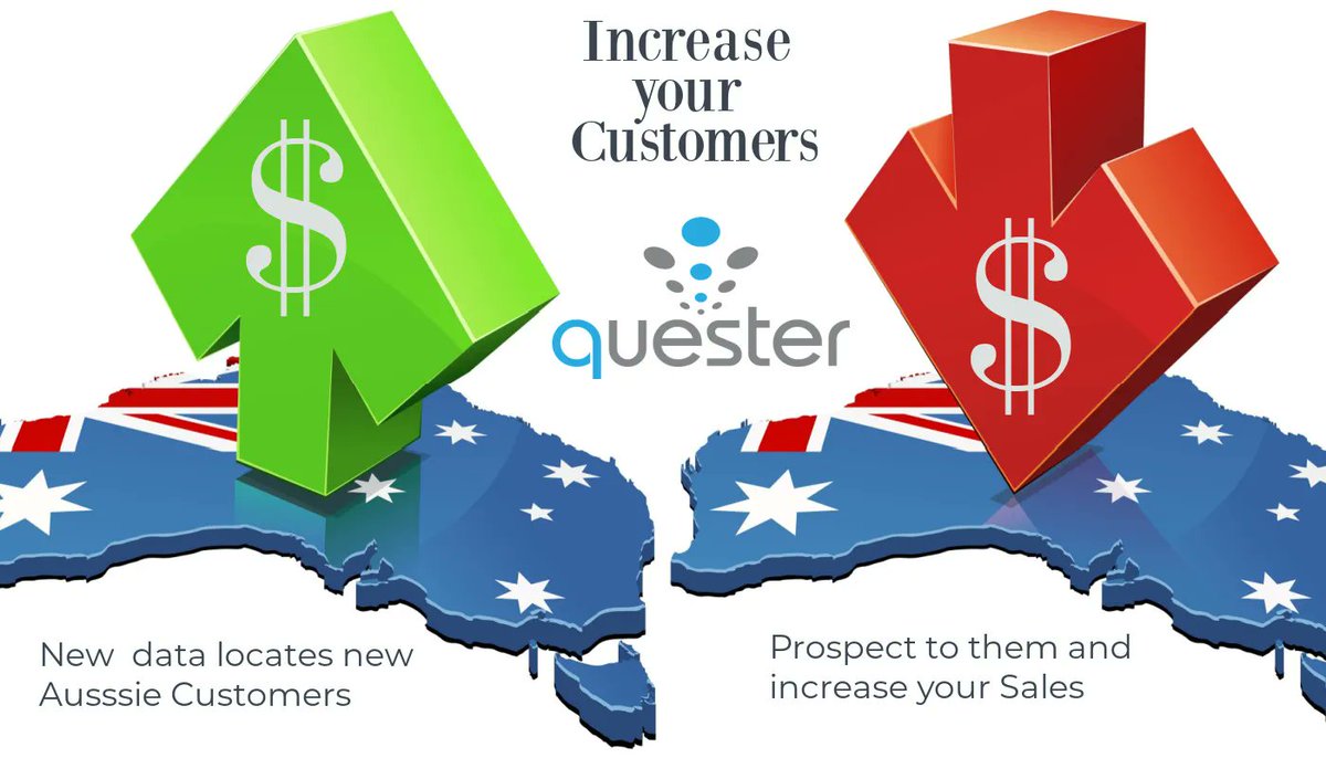 _GlobalData's tweet photo. Quester’s innovative features allow you to create perfect Australian #marketing #data campaigns every time.
https://t.co/Px0hKgpTFc
#DigitalMarketing #Sales #Bigdata #B2CMarketing #Australiandata https://t.co/GymGLHI5jq