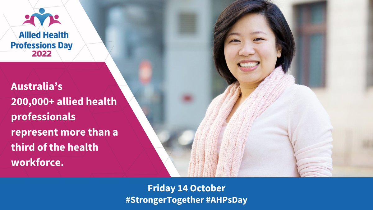 👩‍⚕️''Allied health professionals are eager to give back to society and benefit people's lives, '' says @Sydney_Uni Professor @BurnsSyd. 🎉Today we celebrate Allied Health Professionals Day and we thank all of them for their dedication to improving the lives of others.🫶