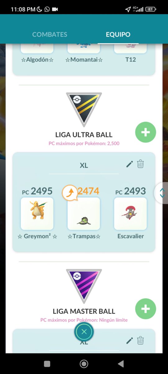 EduAsian29's tweet image. Se logró! 🔥🇵🇪 #GOBattleLeague  #DarkMasters #PvP #PeruvianLegend