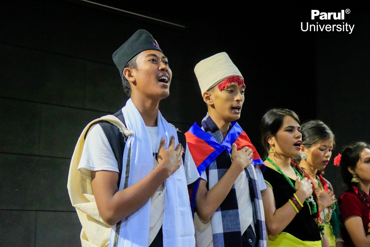 ParulUniversity's tweet photo. Bada Dashain ko Shubhakamana !!! 🎊
Parul University recently hosted a grand celebration of the auspicious festival of Dashain with vibrant dance and singing performances from our diverse Nepali student community. 🎉💃
#dashian #Nepal #nepalistudents #paruluniversity https://t.co/LtE7TPw8hr