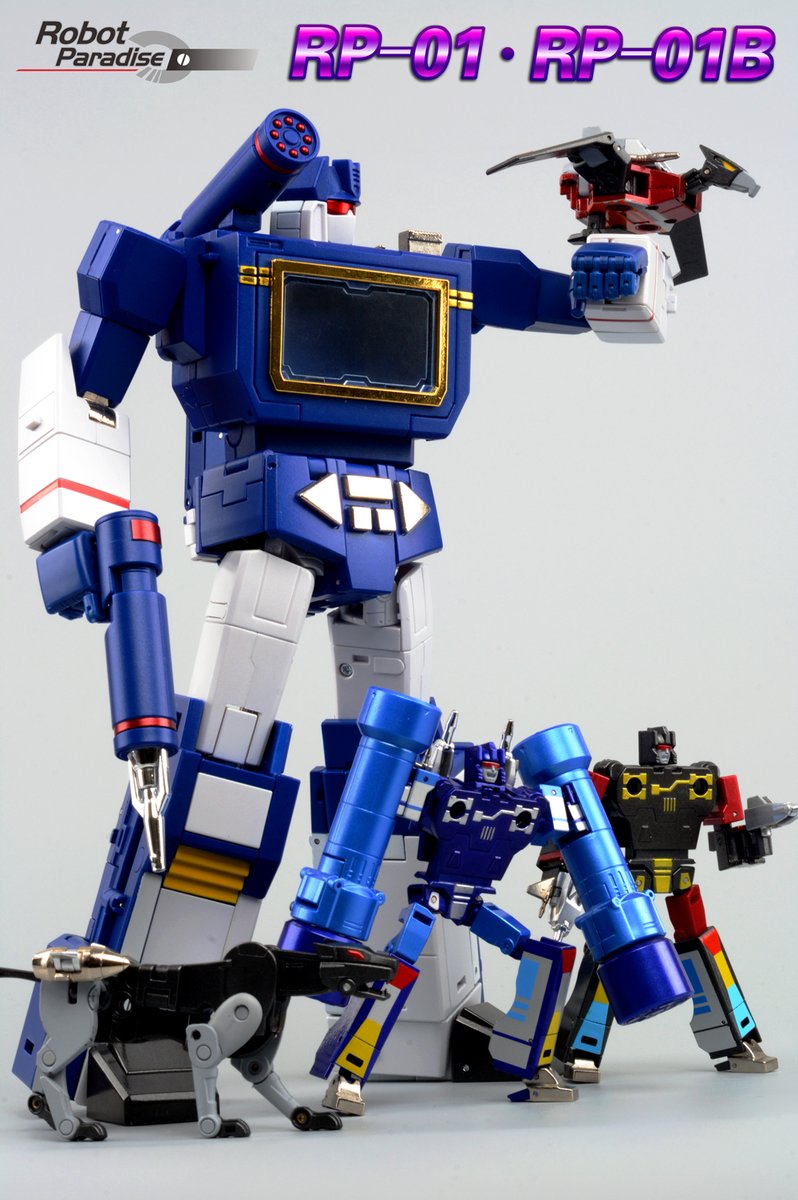 BombusbeeNet's tweet photo. 【Pre-order】Robot Paradise RP-01 Acoustic FT-02 Soundwave Reissue

Get It Here:
https://t.co/qRe0sH38DE

#Masterpiece #Fanstoy #rp01 #soundwave #transformers  #transformerstoys #transformers1 #transformers2 #transformersmovie #transformerscollection #transformersmasterpiece https://t.co/hb9DRm4Zlb