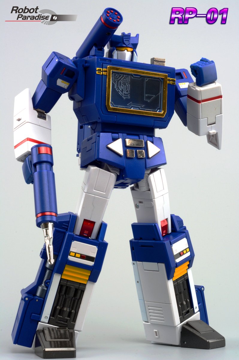 BombusbeeNet's tweet photo. 【Pre-order】Robot Paradise RP-01 Acoustic FT-02 Soundwave Reissue

Get It Here:
https://t.co/qRe0sH38DE

#Masterpiece #Fanstoy #rp01 #soundwave #transformers  #transformerstoys #transformers1 #transformers2 #transformersmovie #transformerscollection #transformersmasterpiece https://t.co/hb9DRm4Zlb