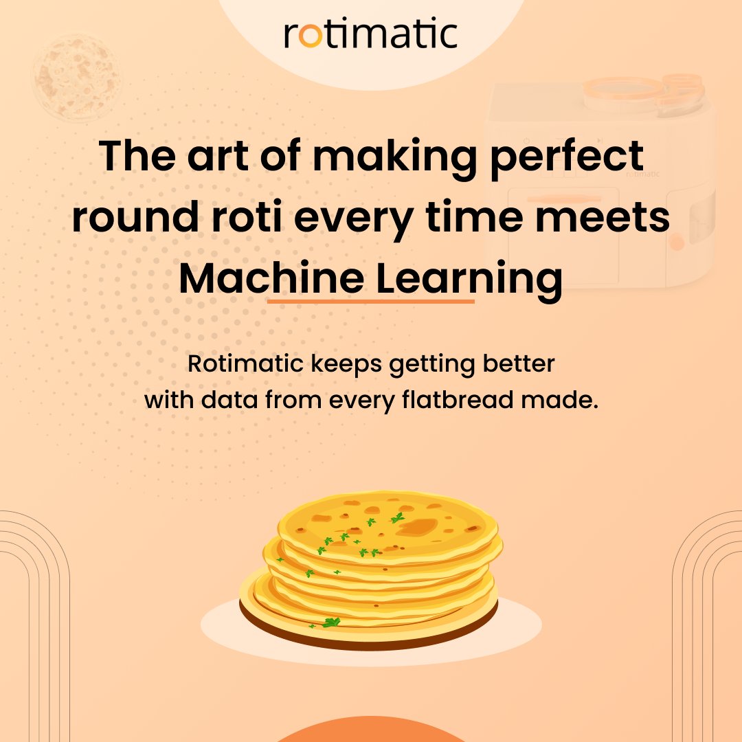 rotimatic's tweet photo. "The smarter way to roti" evolved by marrying the intricate art of roti-making and with advanced science. Here's a glimpse of what goes inside our Rotimatic. ​

#ArtMarriesScience #FuturisticKitchen #Rotimaker #RotimaticEngineering #RotiRobot #MachineLearning https://t.co/RndHlLwpiU