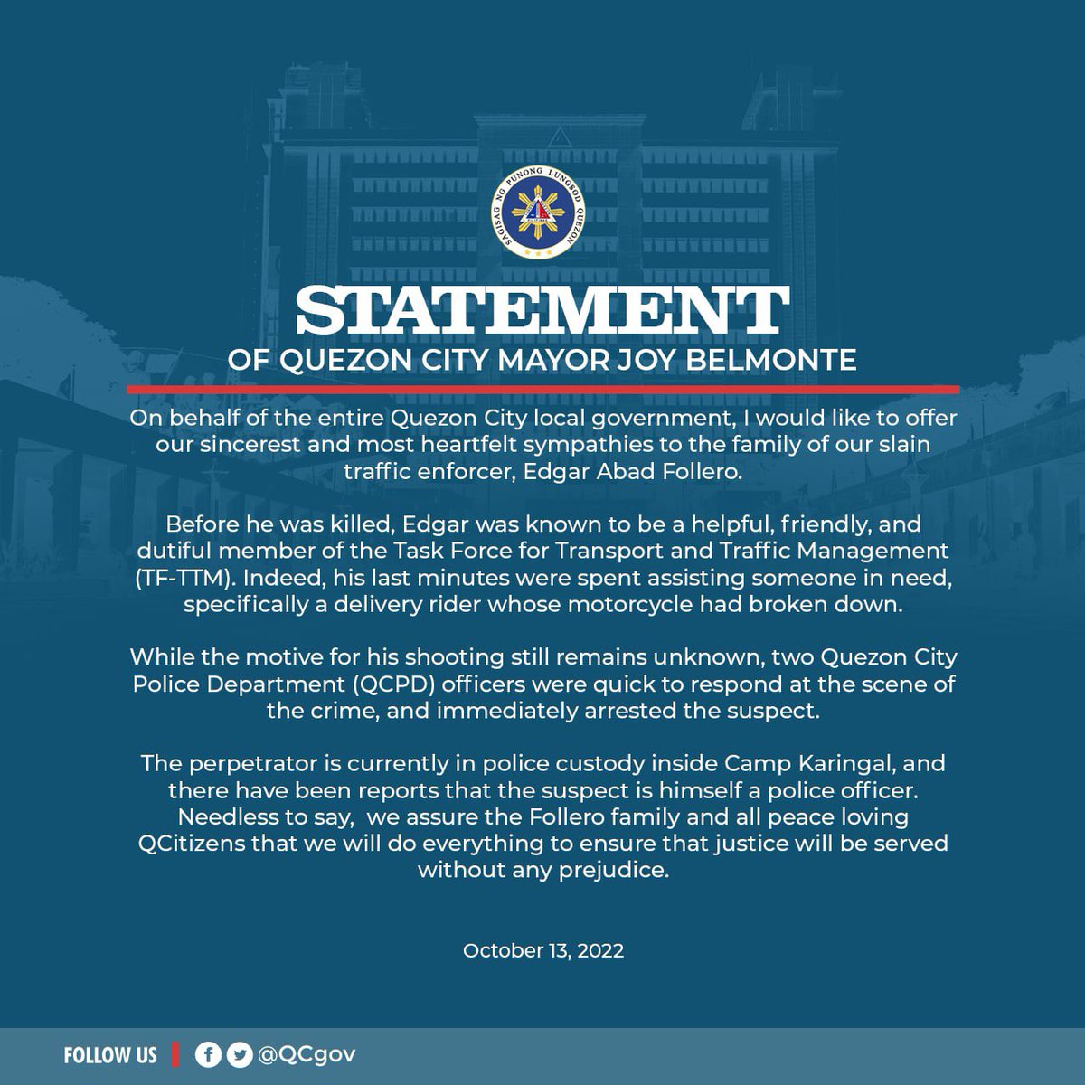 Quezon City Government tweet media