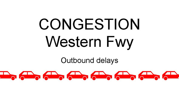 QLDTrafficMetro's tweet photo. There is congestion building outbound on the Western Fwy from #Indooroopilly to #FigTreePocket allow extra travel time #bnetraffic https://t.co/HDrJGLpp8Z