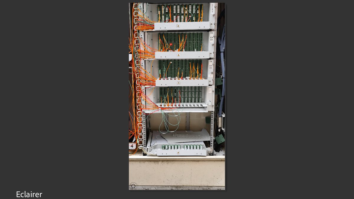 Ce jeudi raccordement fibre avec Christian et Guillaume techniciens #orange #UISO Au programme aiguillage tirage tressage soudure et la petite lumière rouge tant attendue par nos clients professionnels. Merci messieurs pour ce travail soigné !