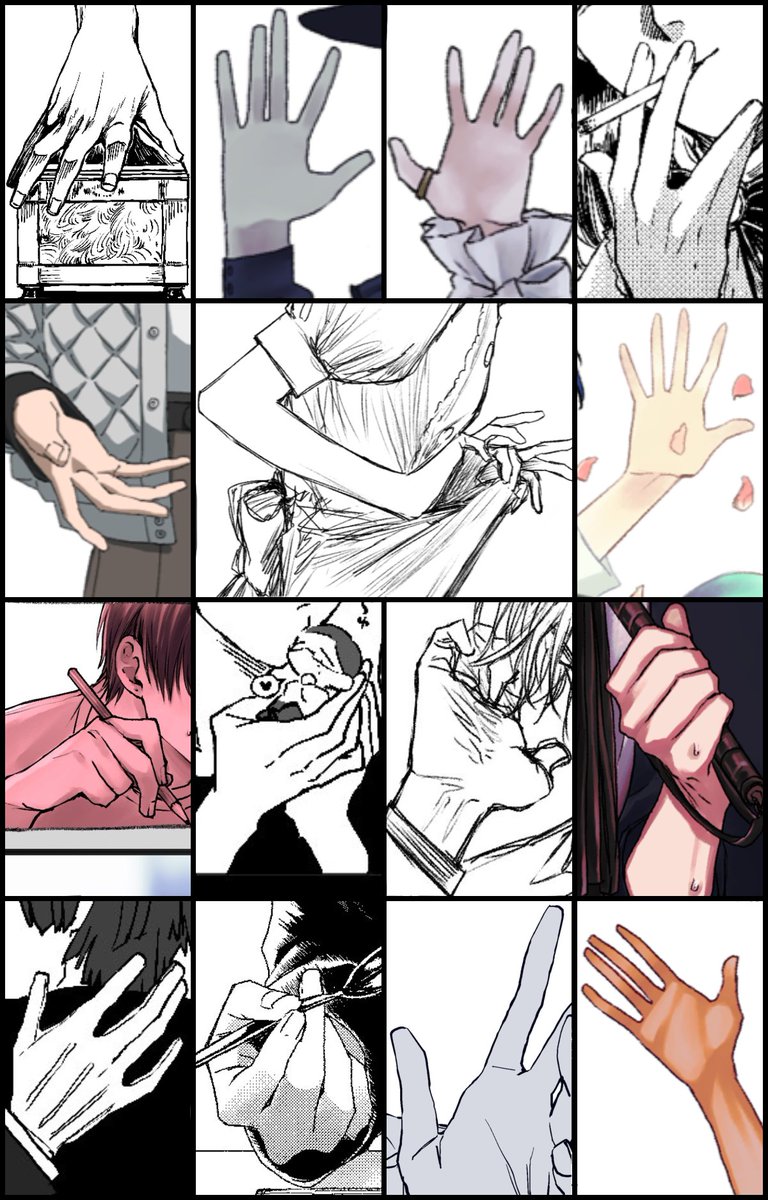 #このタグを見た人は自分の絵柄の手部分を見せる
ちょうど1年分くらいなのでは? 