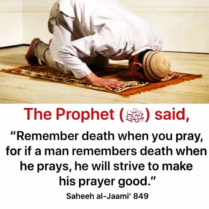 7signxx's tweet photo. Remember death when you pray... https://t.co/HMkTxmrzed