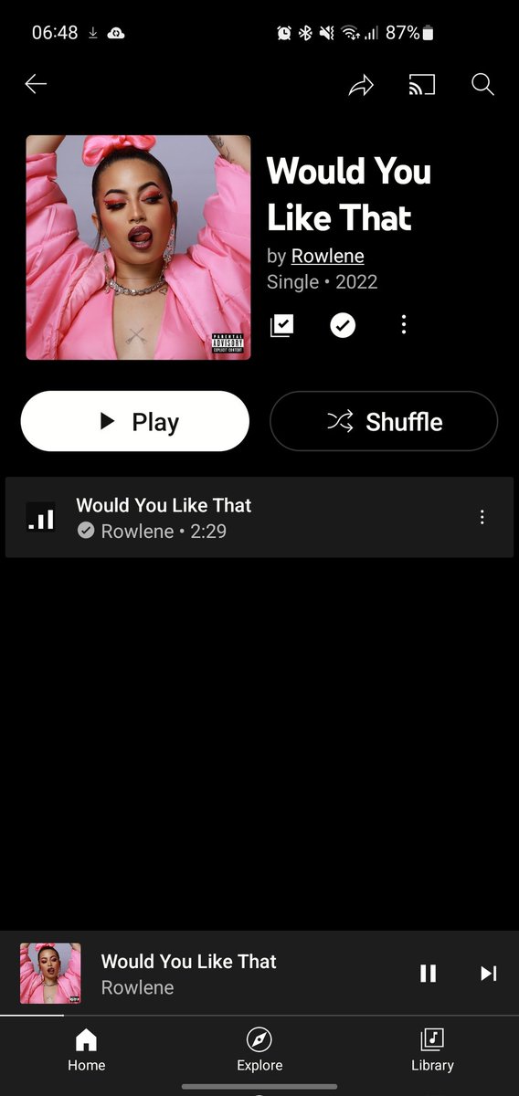Hlanganani_SA's tweet photo. #NowPlaying #ListeningTo Rowlene (@Rowlene_SA) - Would You Like That #WouldYouLikeThat #WYLT #Rowlene
Link:
https://t.co/F2ID3xPbeE
. https://t.co/mKqSptCCDF