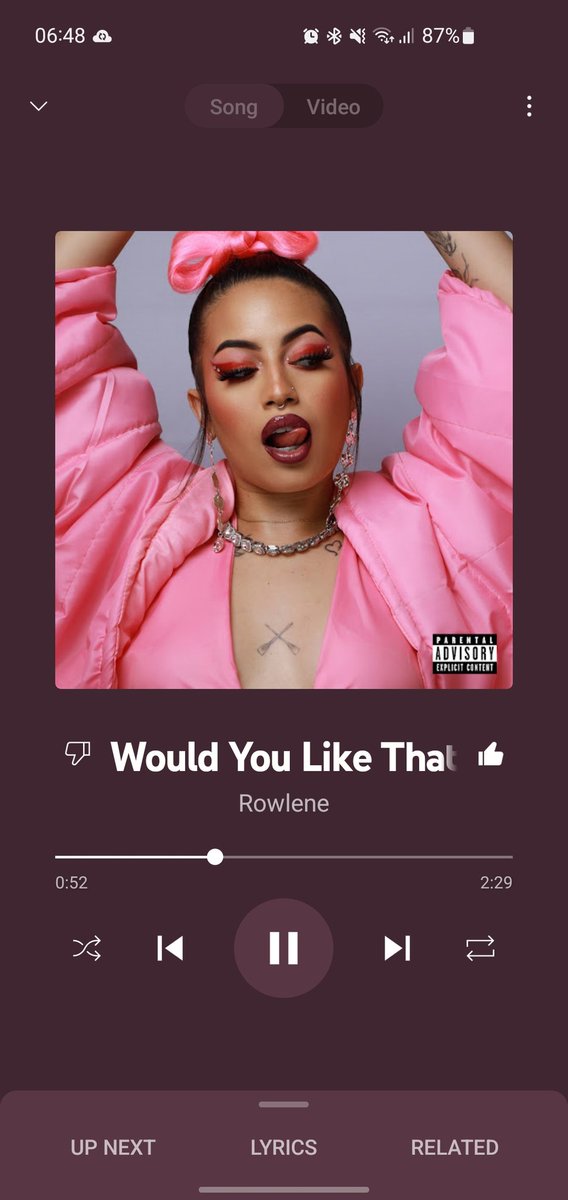 Hlanganani_SA's tweet photo. #NowPlaying #ListeningTo Rowlene (@Rowlene_SA) - Would You Like That #WouldYouLikeThat #WYLT #Rowlene
Link:
https://t.co/F2ID3xPbeE
. https://t.co/mKqSptCCDF
