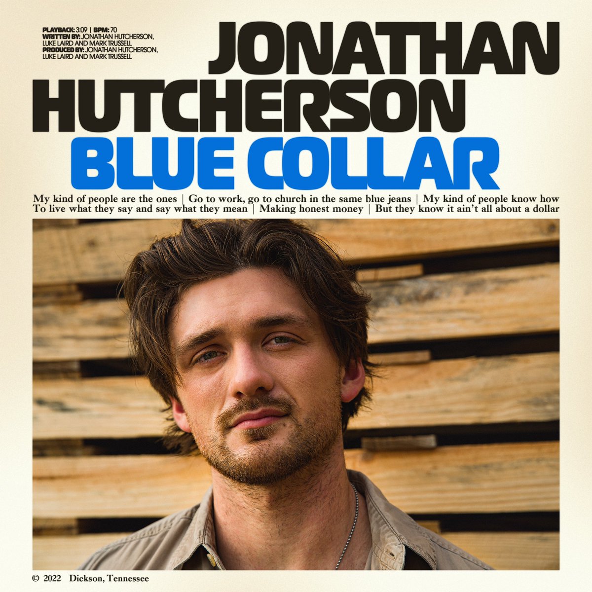jonchutch's tweet photo. Blue Collar is out now. This one means a lot to me. Y’all go check it out. Retweet if your my kinda people. 🙏 https://t.co/OchBLLimCc https://t.co/izRtaEERAG