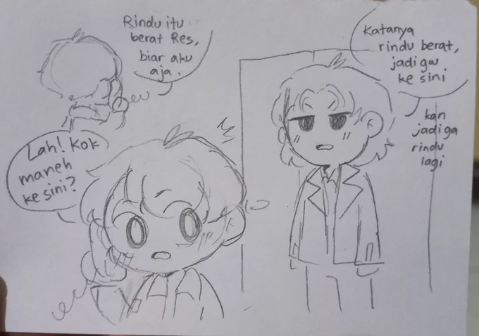 Kayaknya gombalan ilan tuh kalau dikasih ke Ares jadi beda banget hasilnya 