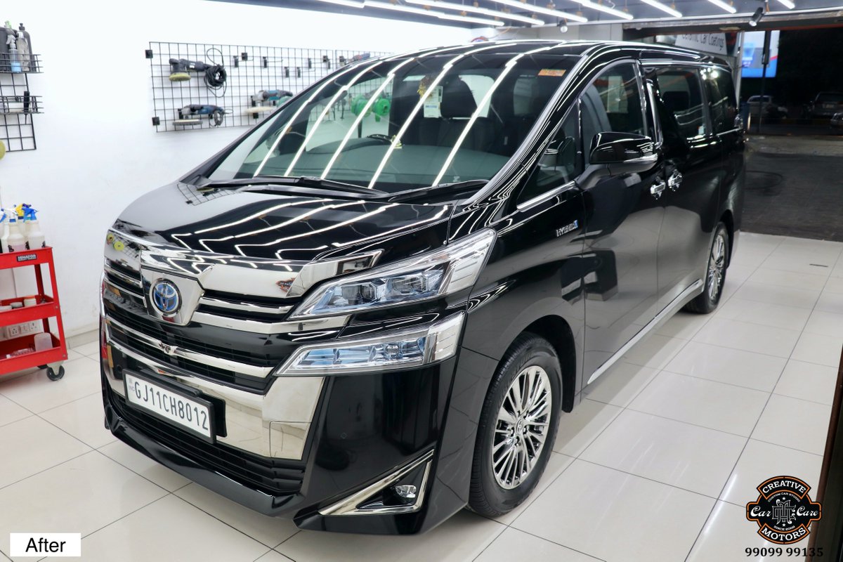 CreativeMotors's tweet photo. Ceramic Coating done on Toyota Vellfire 🔥

Call - 8048048144  ..For more info visit...https://t.co/IfBMrvUN0P https://t.co/jEHUpEd5J8