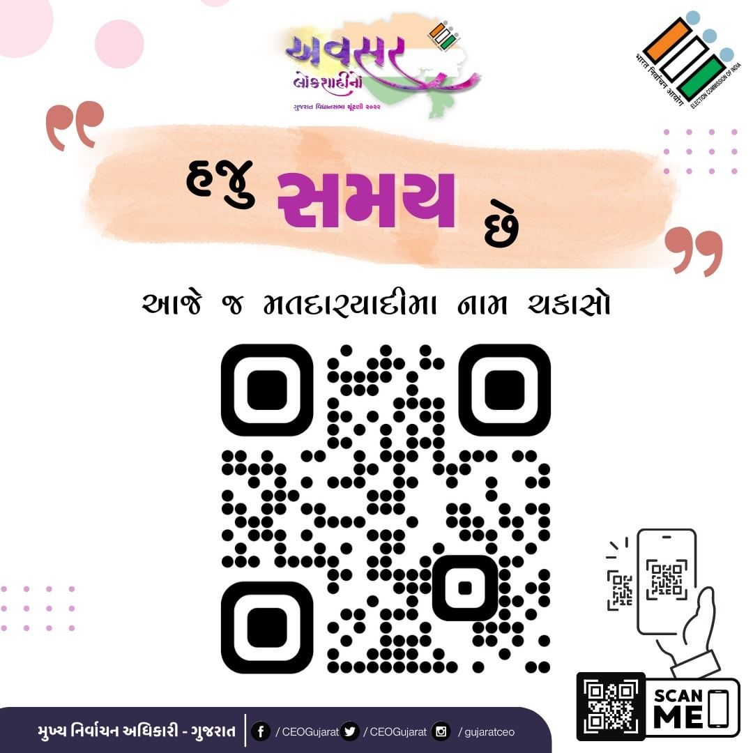 #ElectionDepartment #ElectionCommissionOfIndia #ECI #Election #ecisveep #CEOGujarat #ceo #VoterHelpLineApp #voter #VoterHelplineApp #vote #voterportal #nvsp#namecheck