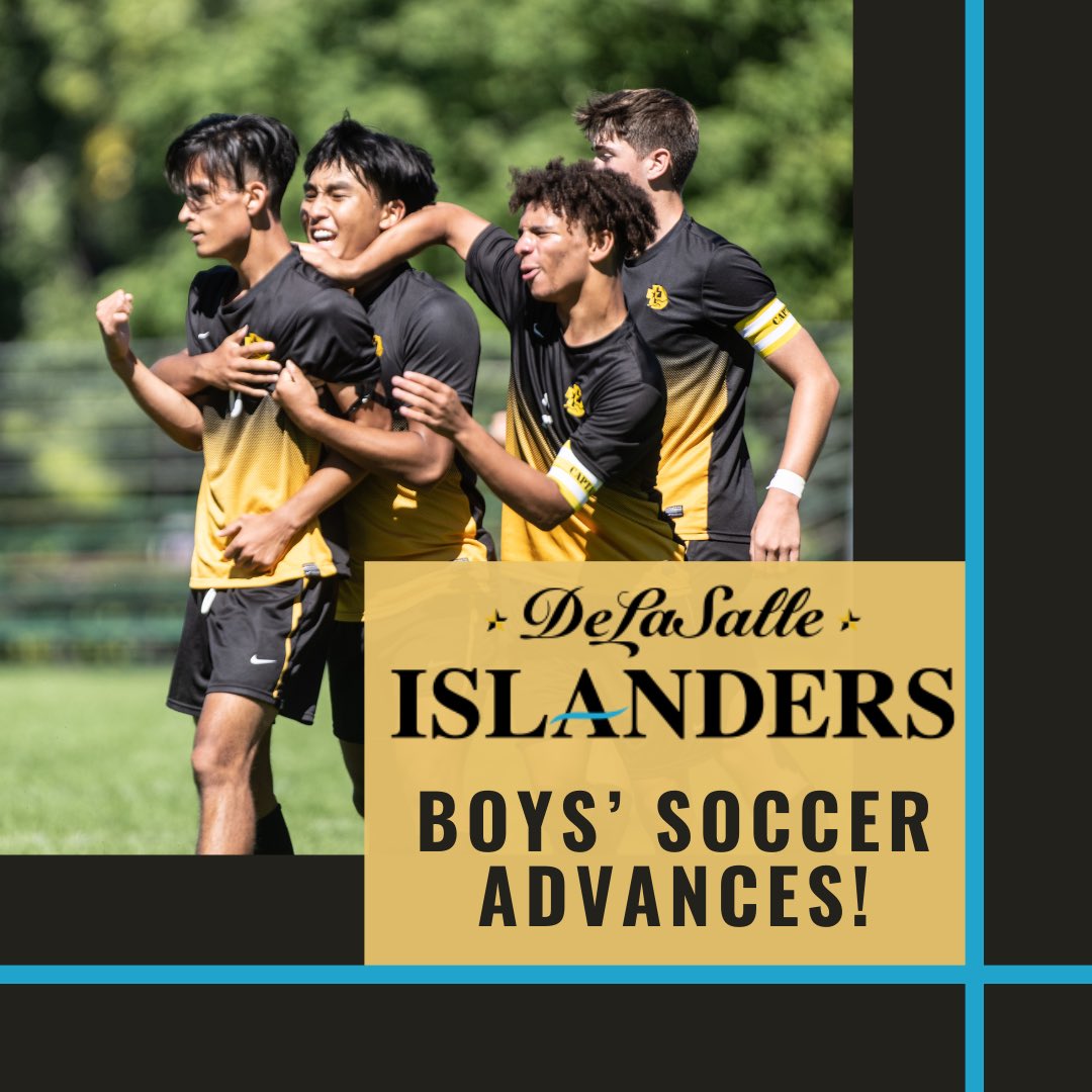DLS_Activities's tweet photo. Boys’ Soccer ⚽️ Advances to the Section 5AA Semifinals! 

#3 Islanders will host #7 Roosevelt on Saturday at 5 PM on the Island 🏝️‼️

🎟️ Tickets are $5.00 for Students &amp; $10.00 for Adults/Seniors. Purchase with the Hometown ticketing app or with cash at the gate. 

#LetsGoDe! https://t.co/7gDkJgvJA6