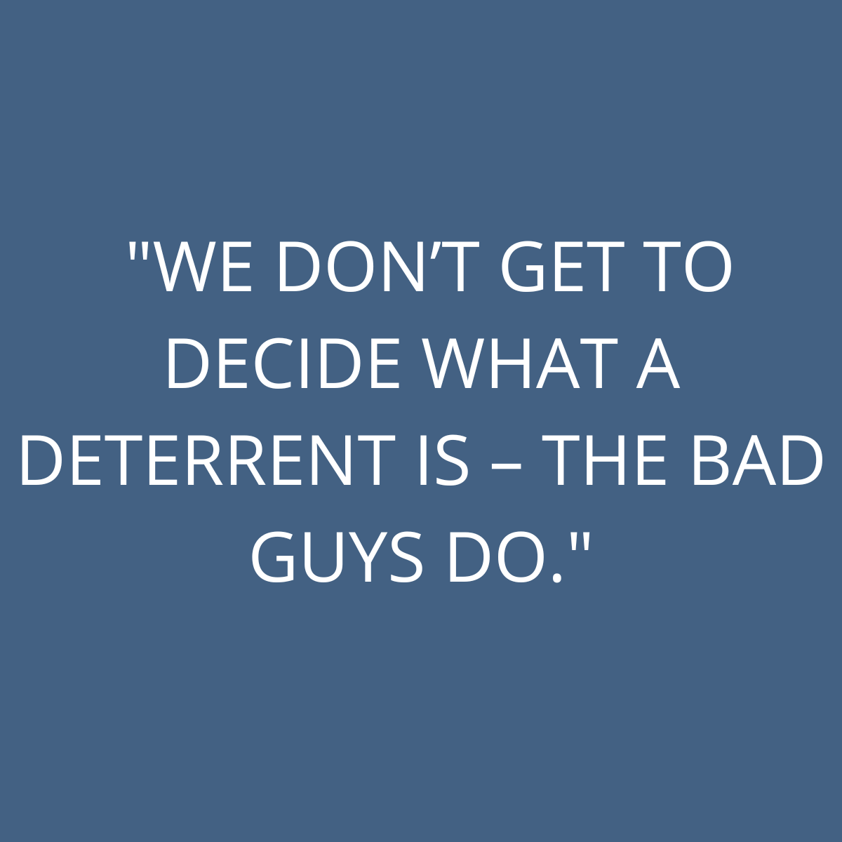 MatryxConsultng's tweet photo. “I don’t know” is the last thing a client wants to hear.

We've done over 700 risk security assessments. But on some occasions we have to say: "I don’t know."

An industry colleague summed it up perfectly. He said: "We don’t get to decide what a deterrent is – the bad guys do." https://t.co/h2bfgi4khk