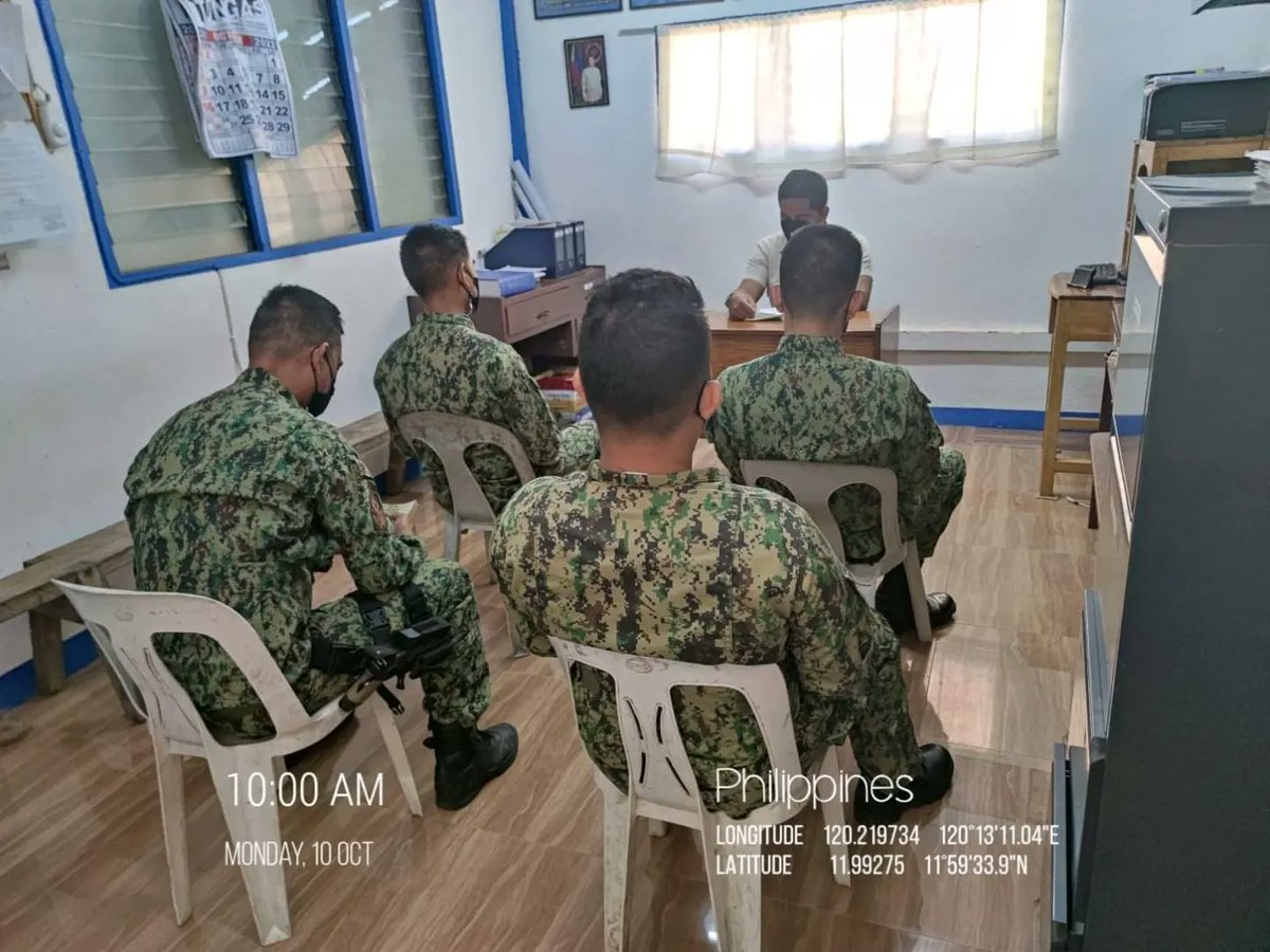 2ndsoucoron's tweet photo. "2nd SOU-MG “Protectors of Last Frontier”

 SWIM gospel found in the book of (Hebrews 11: 13).This act. is in line with the PNP's internal cleansing prog., to have a strong relationship with God.

#lifeisbeautiful
#KaligtasanNyoSagotKo
#TulongTulongTayo
#MKKequalsK
#PNPKakampiNyo https://t.co/s7tqY7C00A