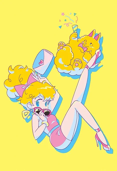 展示イラストは『ニューレトロイラストレーション』(パイインターナショナル刊)に掲載された3点を加筆または新たに描き下ろしました展示イラストはアクリルパネル、キャンバスプリント、ポスター、ステッカー、アクリルポストカードパネルなどのグッズとしても販売されるそうです 