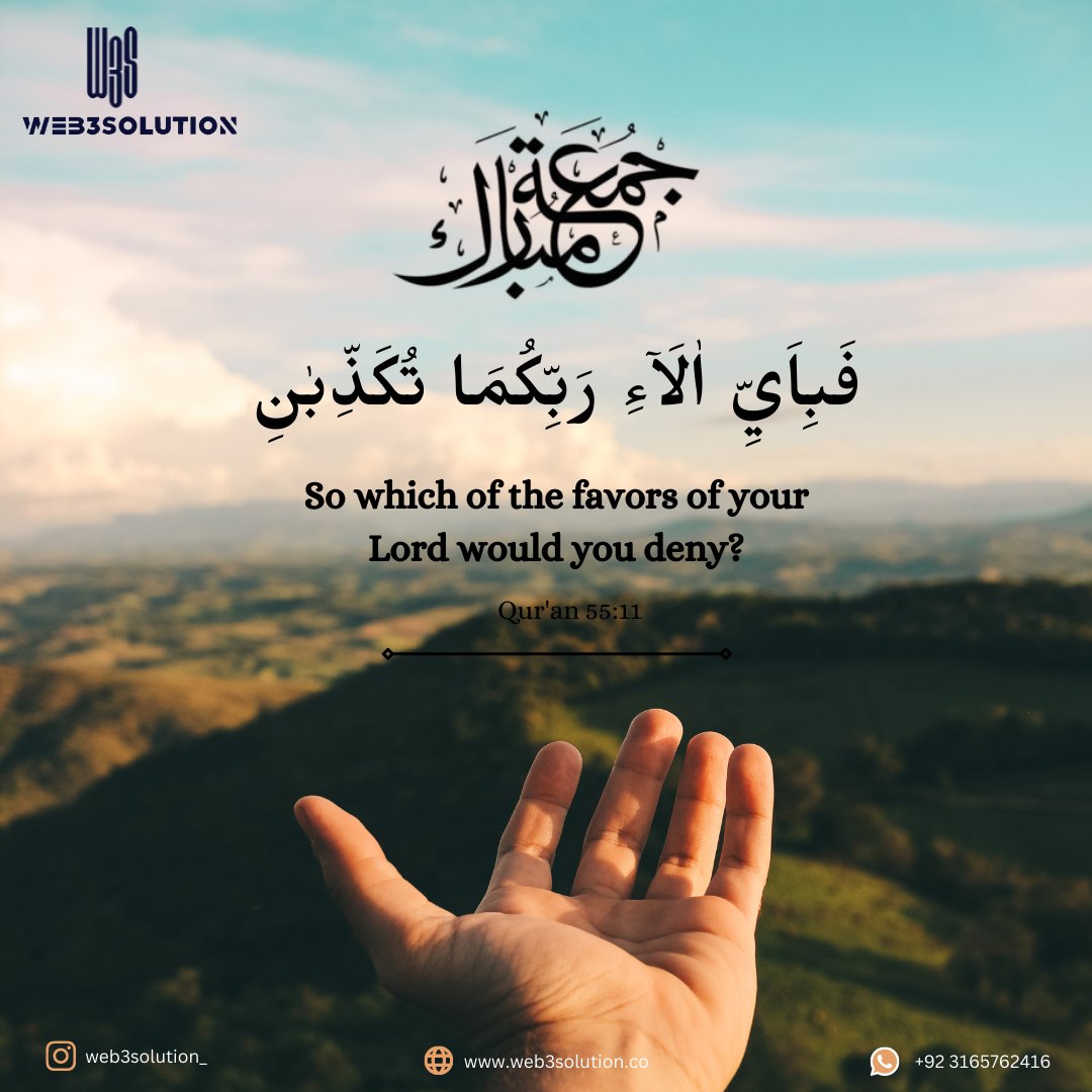 web3solution_'s tweet image. Jummah Mubarak
#11thHour #سوات_امن_مانگ_رہا_ہے #DGISPR #hijab #electricity #friday  #happyfriday #fridayvibes #fridayfeeling #goodfriday #itsfriday #fridaynightlights #fridayfeels