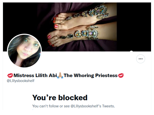 blasfeemr's tweet photo. @13astard @Lillysbookshelf @JewishResister @dfsever Only if you're obviously not a white God-fearing Republican, as already stated...  and it looks like the act of dissing the original Karen pissed off another one.  🤣 https://t.co/TMg3tZggKv