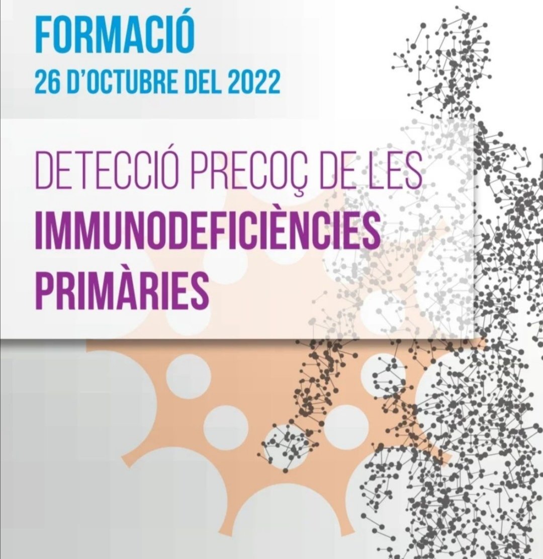 ACADIP (@acadip) on Twitter photo 2on curs per #metges sobre la #deteccióprecoç de les #immunodeficiènciesprimàries.
Des de <a href="/plataformamm/">Plataforma MM -Fundació Dr. Torrent-Farnell</a> i Acadip volem agrair i animar al personal sanitari a conèixer les #idps i a donar eines per saber com ajudar a les persones afectades.
Apunta't a bit.ly/3NUi0HU 2on curs per #metges sobre la #deteccióprecoç de les #immunodeficiènciesprimàries.
Des de <a href="/plataformamm/">Plataforma MM -Fundació Dr. Torrent-Farnell</a> i Acadip volem agrair i animar al personal sanitari a conèixer les #idps i a donar eines per saber com ajudar a les persones afectades.
Apunta't a bit.ly/3NUi0HU