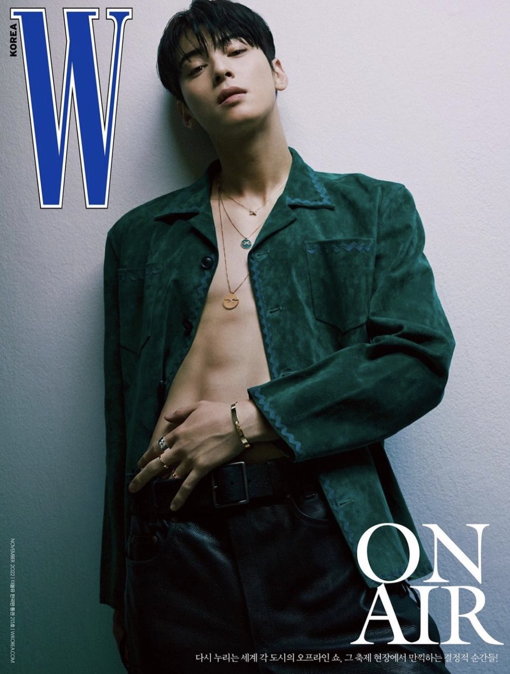 ASTRO's Cha Eun Woo rocks a collaboration between 'Burberry' & 'Chaumet' on  the cover of 'W Korea