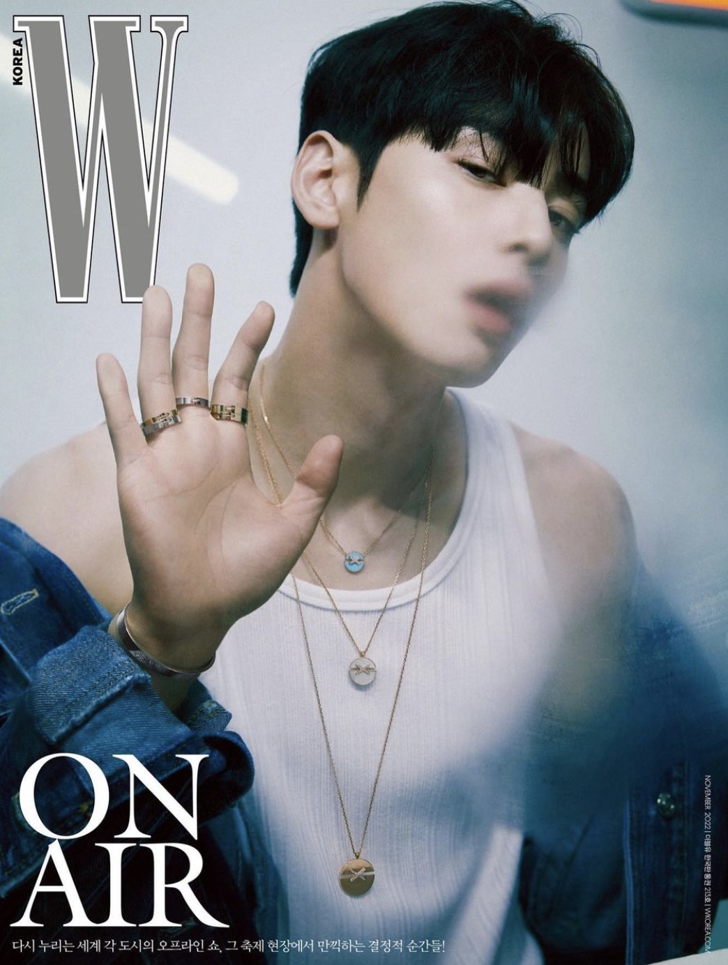 ASTRO's Cha Eun Woo rocks a collaboration between 'Burberry' & 'Chaumet' on  the cover of 'W Korea