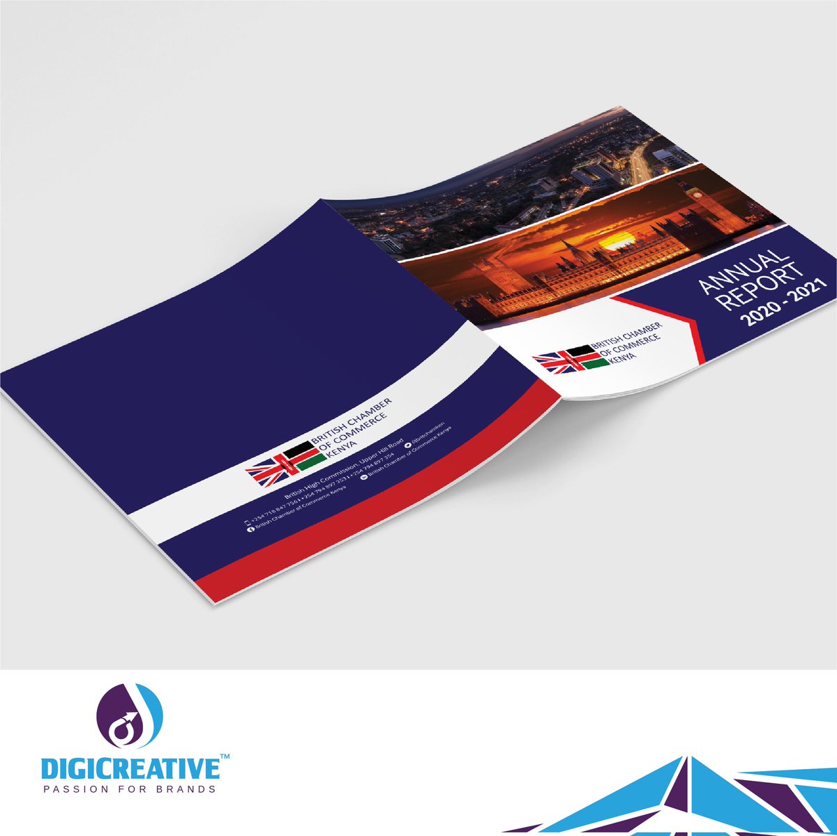 DigicreativeLtd's tweet photo. Client: British Chamber of Commerce 
Project: 2021 Annual Report Layout Design
Country: Kenya

Get your publications done by a Branding &amp; Design agency with a proven track record of excellence!

We take care of every detail.

Call 0708818818 now!

#Digicreative
#PassionForBrands https://t.co/JwjCcll3In