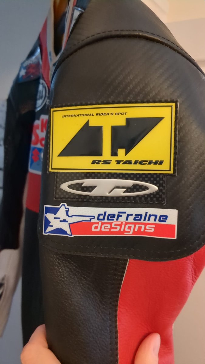 deFrainedeSigns's tweet photo. Awesome leather stickers for my leathers by @RatMally   Give them a go, they do loads of cool stuff 👍  @taichi_official @KevinSchwantz @SchwantzSchool https://t.co/htKGnpvTjz
