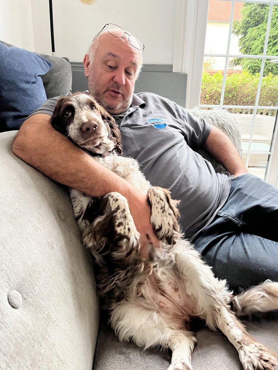 Just taking 5 🤗 it’s hard work being an attention seeking spaniel 🤭🙃🐾💕