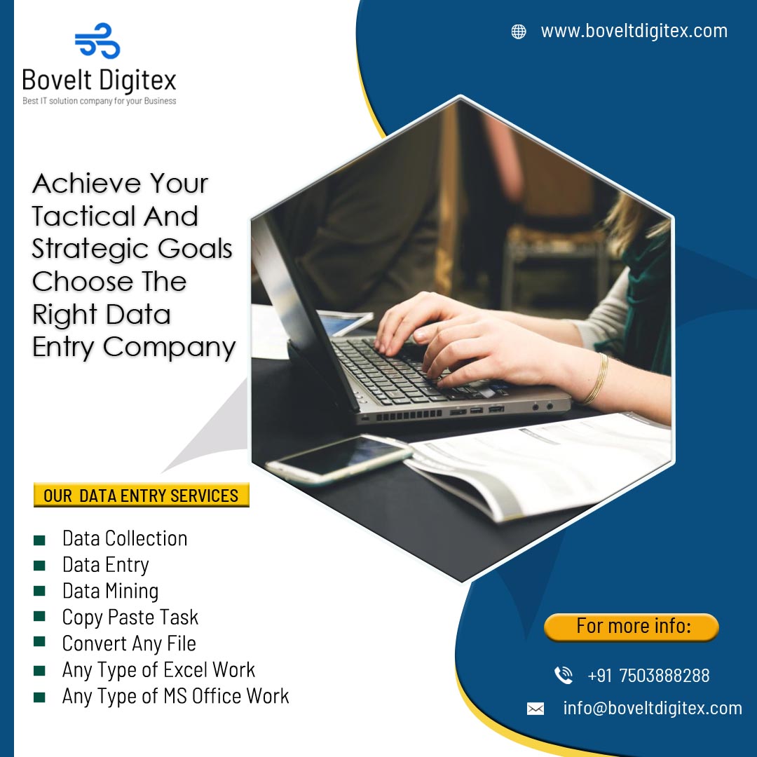 BoveltDigitex's tweet photo. Data Entry Outsourcing Agency
For more info visit us - https://t.co/g8cHobhGyq
#boveltdigitex #dataentry #dataentryagency #dataentrycompany #documentstyping #datatyping #dataentrywork #onlinedataentry #onlinedataentrywork #dataentrycenter https://t.co/6O66TEGhJl