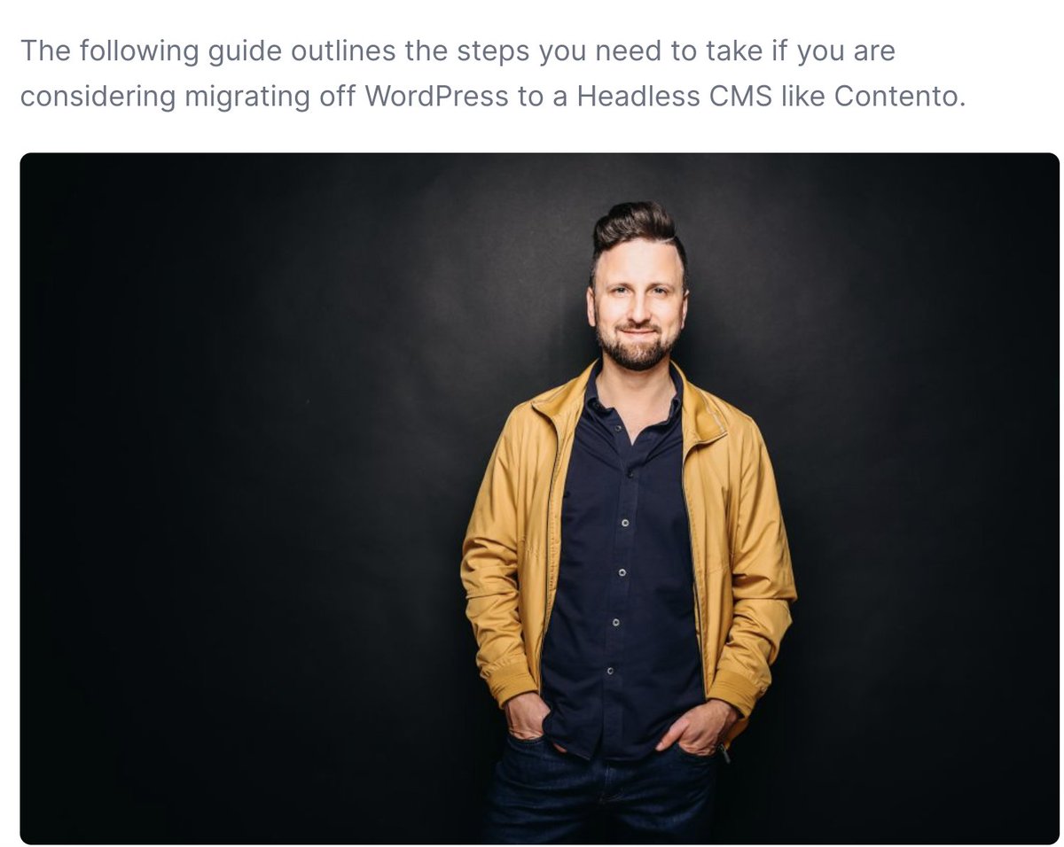 Latest Blog: A Guide to Migrating off WordPress - For Marketing Leaders - #B2B #SaaS  gocontento.com/blog/migrate-w…
