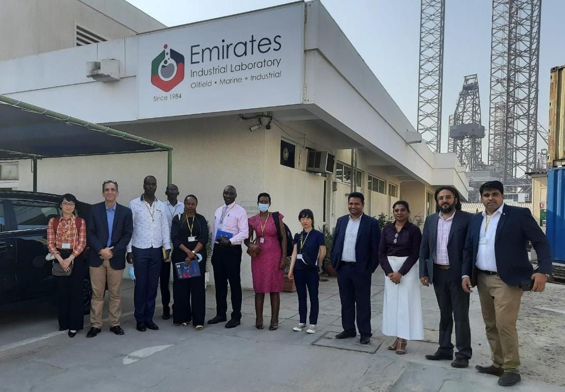 Emirates_ilab's tweet photo. Pleasure to have to guests from Petroleum Authority of Uganda &amp; Uganda National Bureau of Standards (UNBS) along with our partner HQTS Group, auditing and validating our Lab
#UAE #HQTS #Uganda #UNBS #China #oilandgas https://t.co/aUobV2pew1