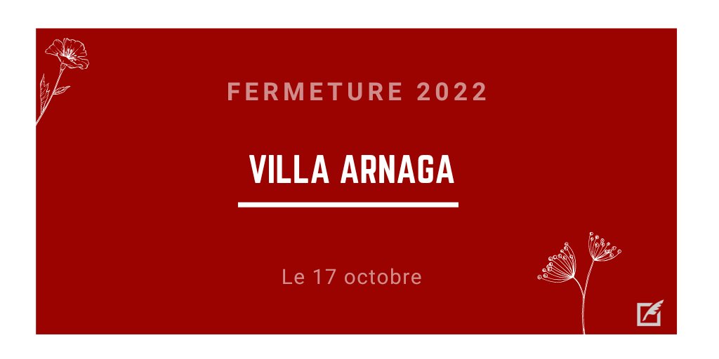 La Villa Arnaga ferme ses portes à partir du 17/10 pour une grande campagne de travaux sur les façades 🙌 Merci à tous et toutes d'avoir été une nouvelle fois aussi nombreux(ses) à visiter la demeure d'Edmond Rostand et à parcourir ses jardins remarquables 💝 Rd-vs en 2023 ! 😊