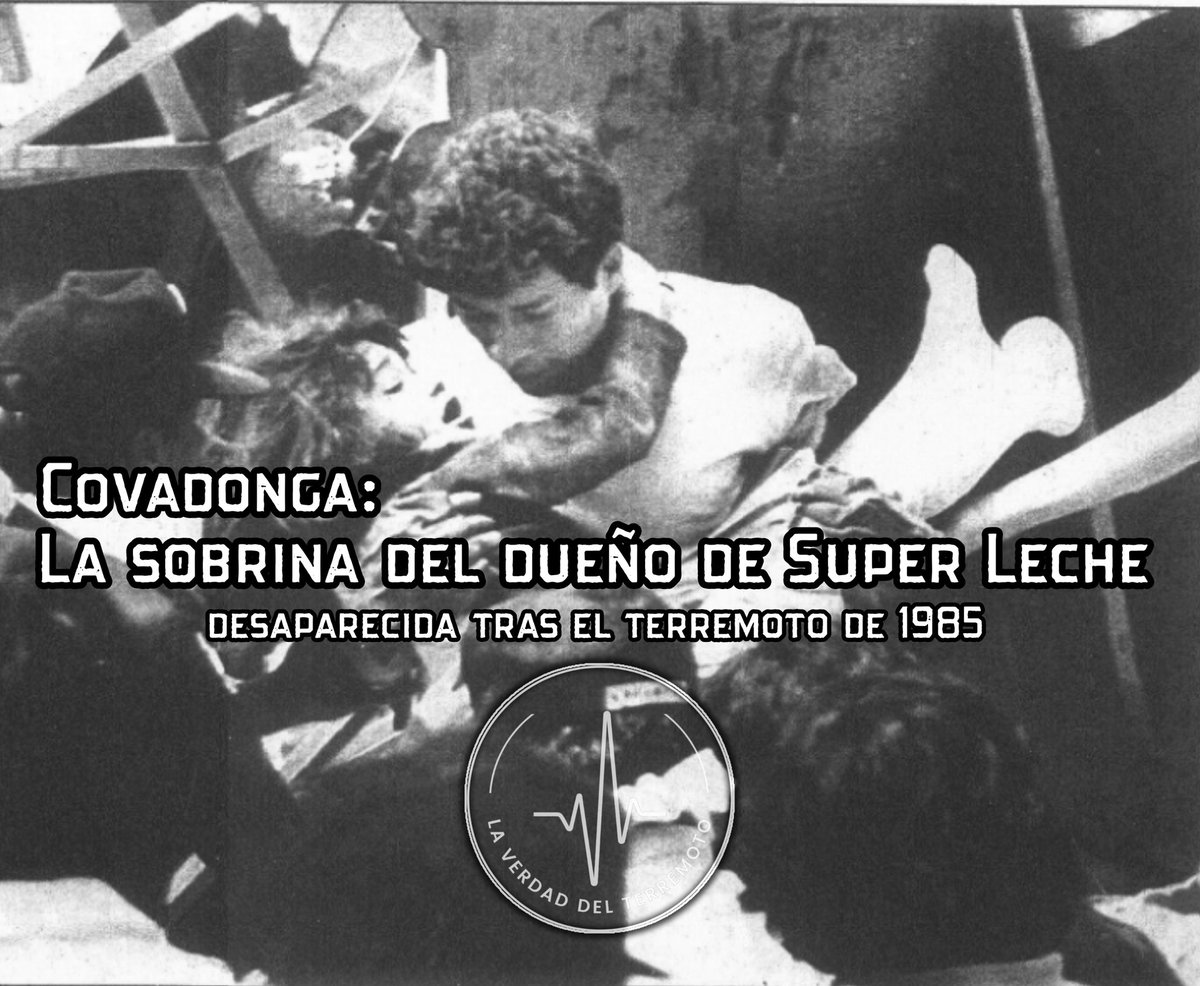 Terremotode1985's tweet photo. Hablemos del lado triste y tal vez lo más oscuro del terremoto de 1985 que devastó parte de la Ciudad de México. 
Covadonga, el rapto de la menor rescatada de los escombros del Súper Leche.

Abro hilo 🧵 https://t.co/SeCHPzhTgz