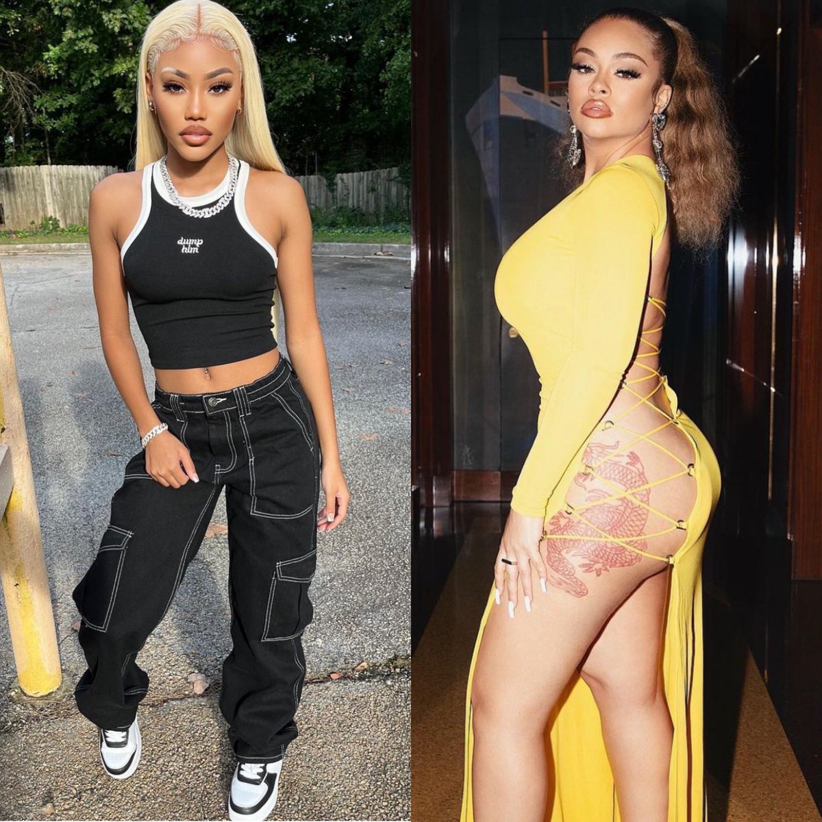 girlsinrap's tweet photo. .@_SupaPeach says @Latto “built her career off of bullying” at a young age and denied using ghostwriters. https://t.co/rzjZJA0lJJ