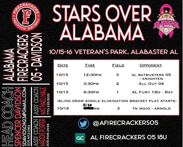 A_Firecrackers's tweet photo. Excited to hit the dirt this weekend! Come check us out! https://t.co/ZfpzwVTP3A