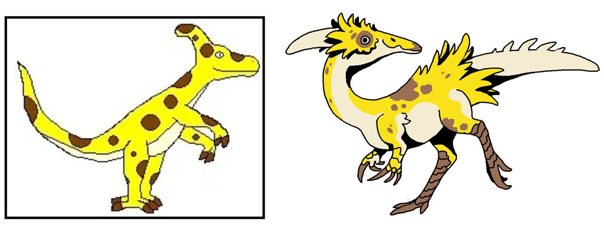 SparrowLucero's tweet photo. redesigned critters (1/2) https://t.co/ai4MWTYoSV