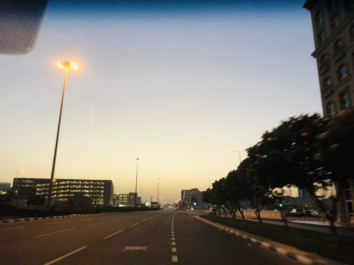 lavleeferlenssi's tweet photo. An early Friday morning drive to church ๐๐ป 5:15 am ๐ #GoodMorningDoha #WeekendInDoha #HappyWeekendDoha #WorldCupReady โฝ๏ธ #LifeInDoha #BuhayOFW https://t.co/qfh0cAWl3m